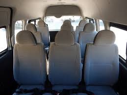 Toyota Hiace 13-Seater seats